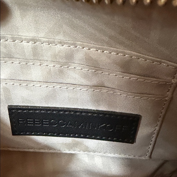 Rebecca Minkoff Taupe Leather Crossbody with Tassel - Picture 2 of 4